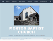 Tablet Screenshot of mortonbaptist.org